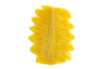 Peeled pineapple/pineapple poster background material