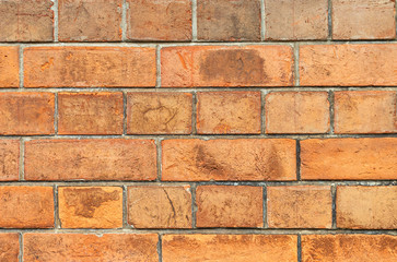 Naklejka premium Brick wall texture and vintage background.