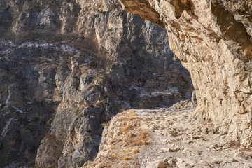 Cherek Gorge, the road to the Upper Balkaria