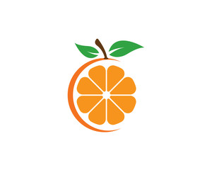 Orange template logo design