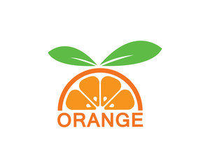 Orange template logo design