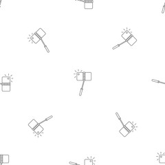 Take photo monopod pattern seamless vector repeat geometric for any web design