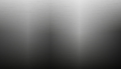 Fototapeta premium Brushed Metal Background - Silver And Black Vector Illustration
