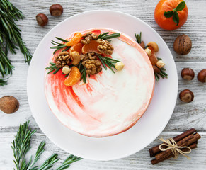 Sweet carrot cake