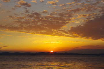 Fototapeta premium 夕焼け空