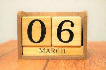 3月6日