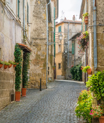 Farnese, old and beautiful village in the Province of Viterbo, Lazio, Italy.