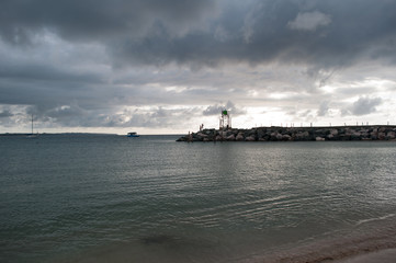 cloudy day