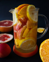 Fresh and healthy vitamin C tea