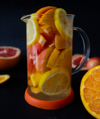 Fresh and healthy vitamin C tea