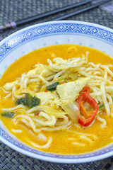 soupe asiatique au poulet