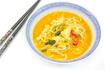 soupe asiatique au poulet