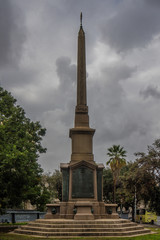 Fototapeta na wymiar Obelisk in Rom Rark