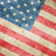 Fototapeta na wymiar Flag of USA