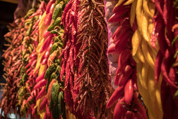 Fruit and Vegetable open market- Barcelona Spain