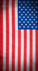 Grunge USA flag background