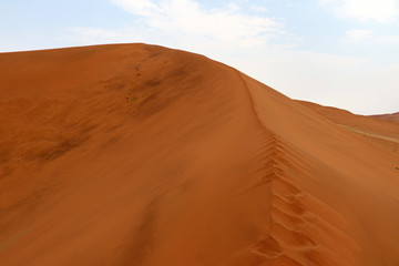 Fototapeta na wymiar Big Daddy sand dune Sossusvlei - Namibia Africa