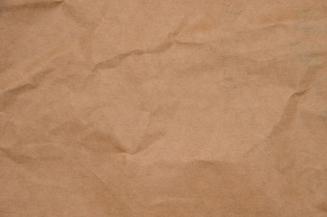 Crumpled paper for background usage