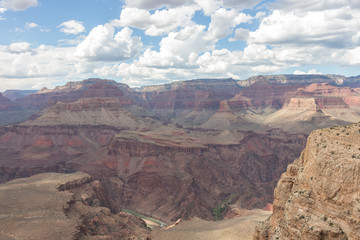 Fototapeta na wymiar View on Colorado River inside Grand Canyon National Park, Arizona, USA
