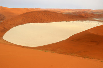 Plakat Big Daddy sand dune Sossusvlei - Namibia Africa