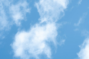 Blue sky background