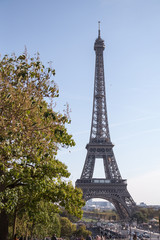 Eiffel Tower, symbol of Paris, France. Paris Best Destinations in Europe