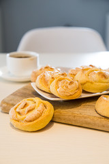 homemade cookies with sugar and meringue. Homemade Roses Cookies
