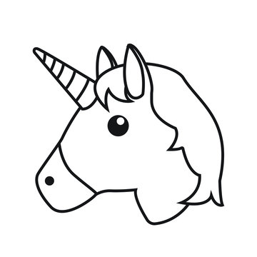 Unicorn Line Icon