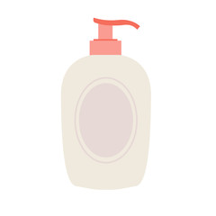 Lotion bottle emoji vector