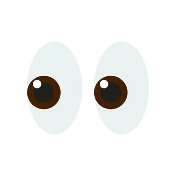 emoji eyes vector