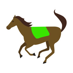 Horse emoji vector