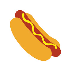 Hot dog emoji