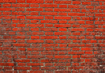 Red old Brickwall