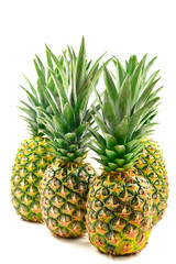 Fototapeta premium Pineapple isolated on white.