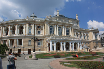 Fototapeta na wymiar Sights of Odessa