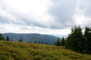 view of mountains and sky