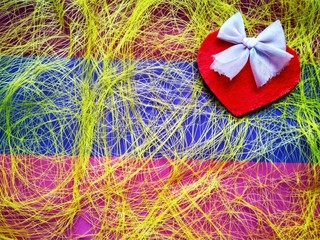 Background for a greeting card for Saint Valentine's Festive concept for Valentine's day