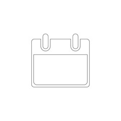 Notebook. flat vector icon