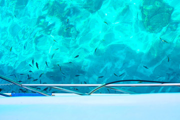  view of the sea from the ship