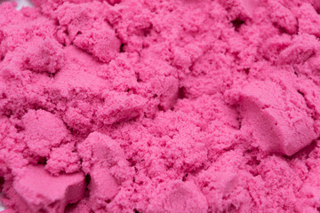 photo close up kinetic sand color, texture