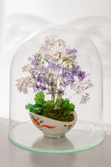 ボトルフラワーアレンジメントが美しい