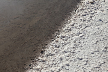 Chott el Djerid (biggest salt lake in north africa), Tunisia