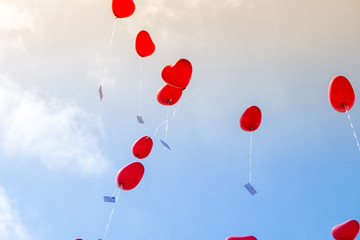 Obraz na płótnie Canvas Herzballons2
