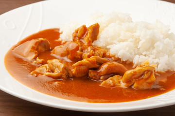 バターチキンライス