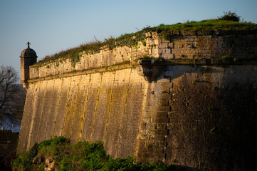 Fototapeta na wymiar Blaye Citadel, UNESCO world heritage site in Gironde, France