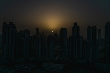 Dubai skyline city, United arabic emirates, travel photography 2019