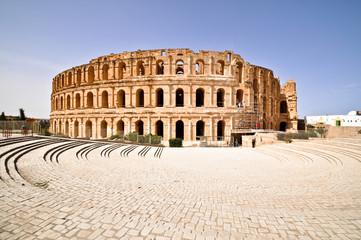 Amphitheater von El Djem, Tunesien, Afrika UNESCO