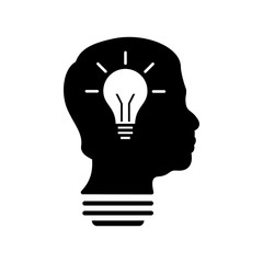 idea head bulb icon