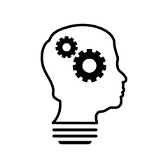 idea head bulb icon