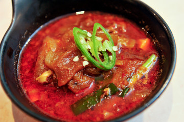 辛い韓国料理
